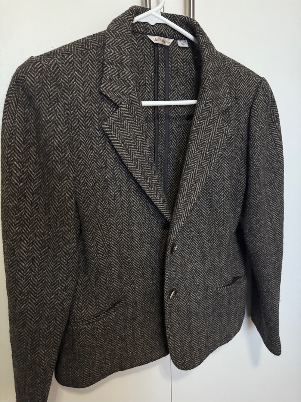 Vintage Liz Claiborne Women’s Tweed Sport Coat 8P